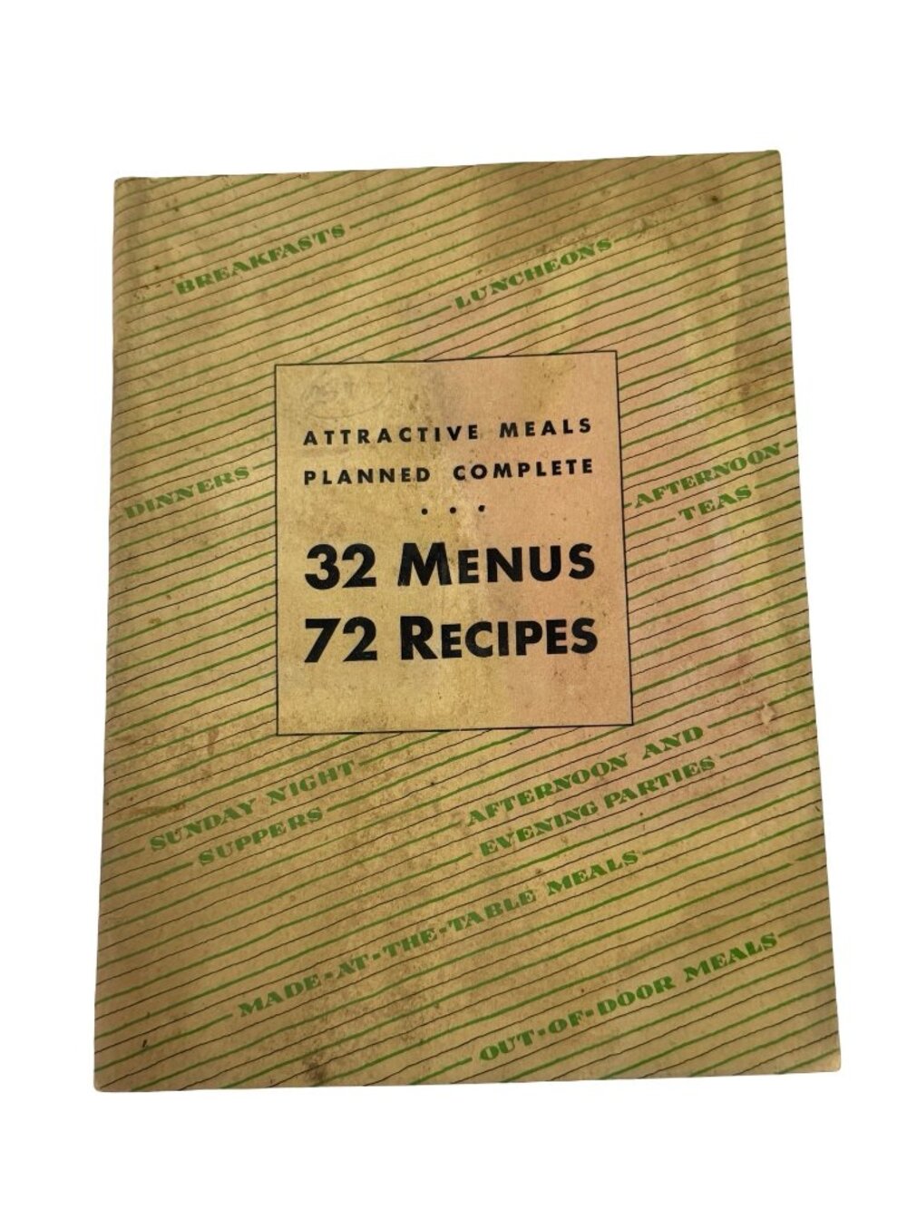 Vintage 1931 Rumford Cookbook 32 Menus 72 Recipes Advertising Recipe Booklet